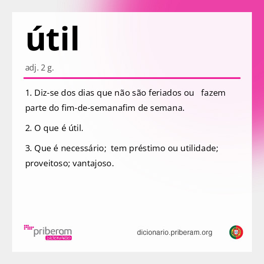 útil