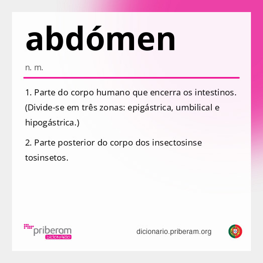 abdómen