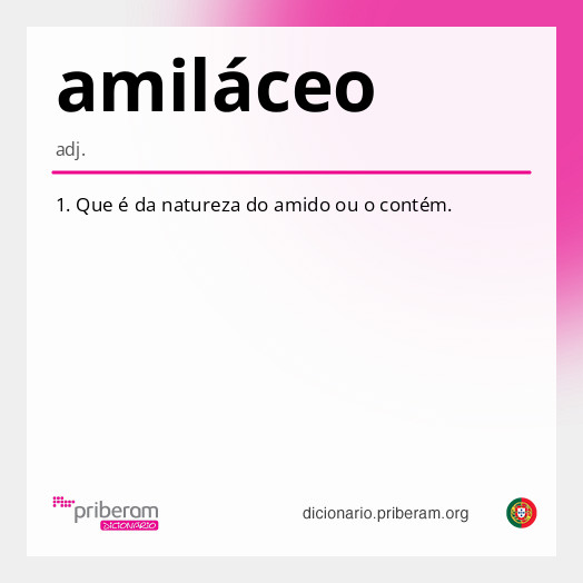 amiláceo