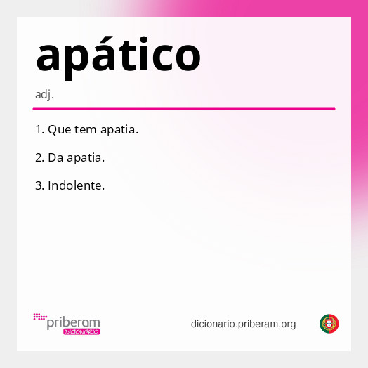 apático