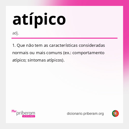 atípico