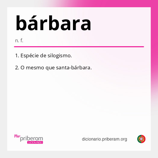bárbara
