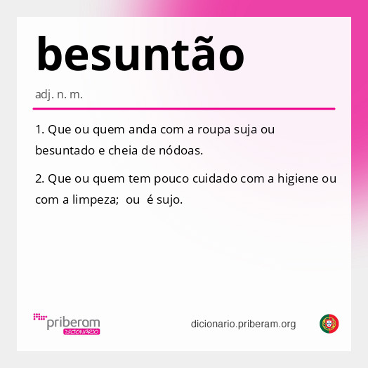 
   Significado de besuntão