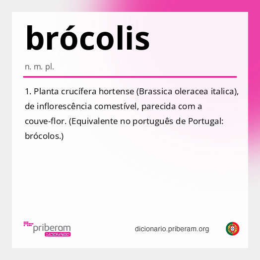 brócolis