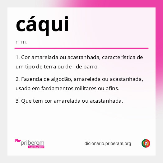cáqui