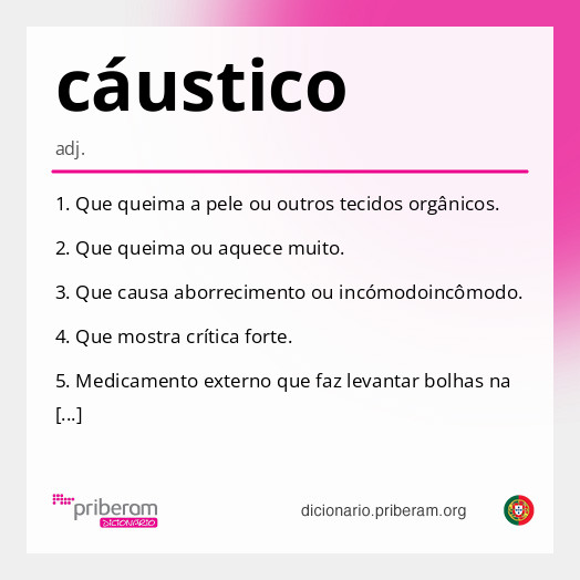 cáustico