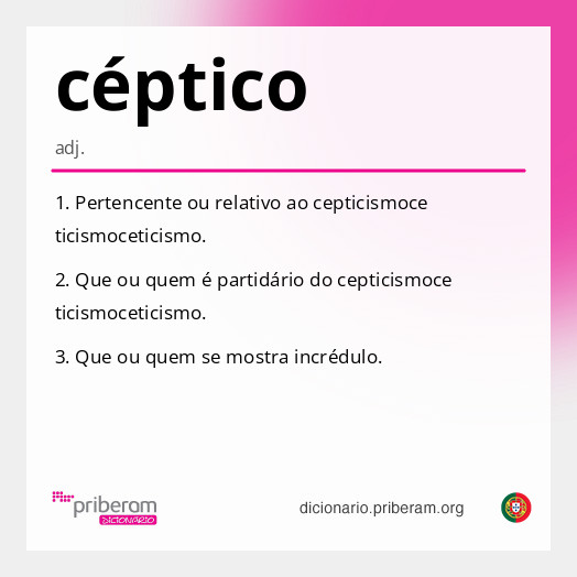 céptico