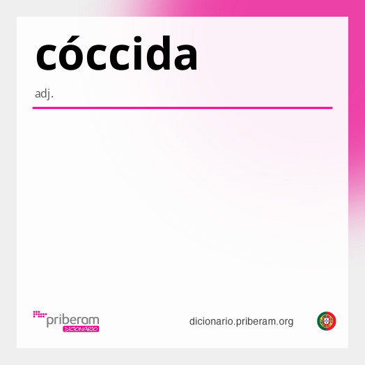 Significado de cóccida