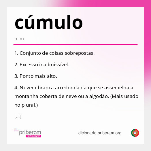 cúmulo