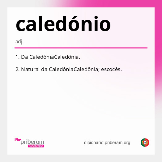 caledónio