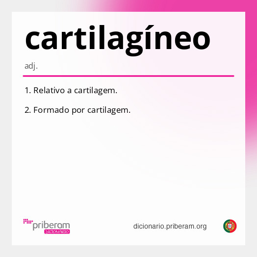 cartilagíneo
