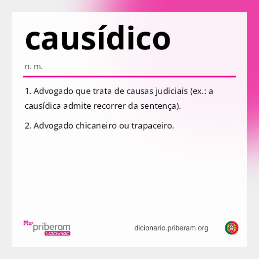 causídico