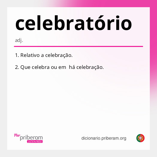 celebratório