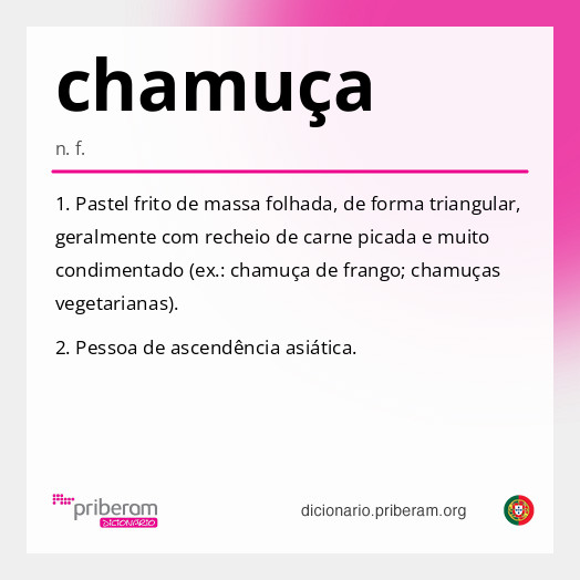Significado de chamuça