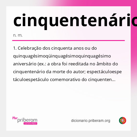 cinquentenário