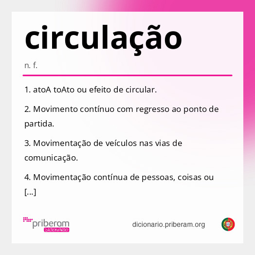 circulação