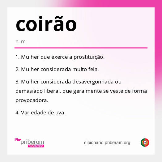 Significado de coirão