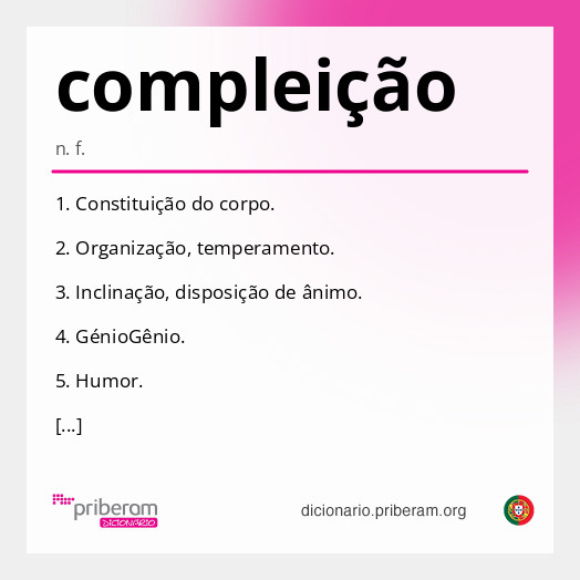 compleição