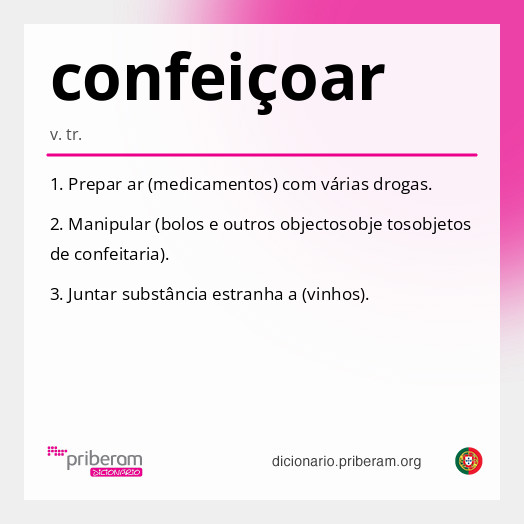 confeiçoar