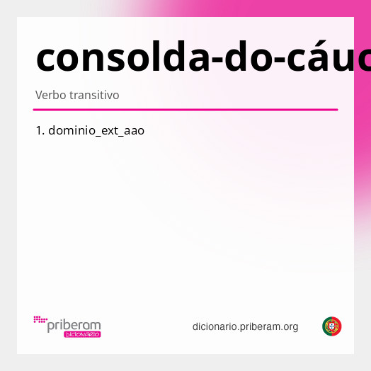 
   Significado de consolda-do-cáucaso