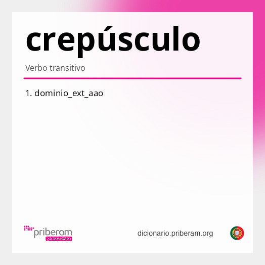 crepúsculo