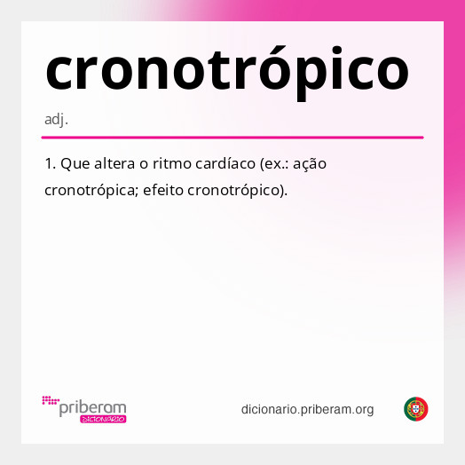 cronotrópico
