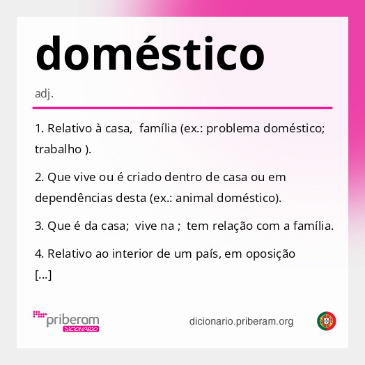 doméstico