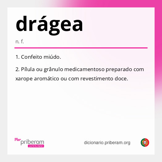 drágea