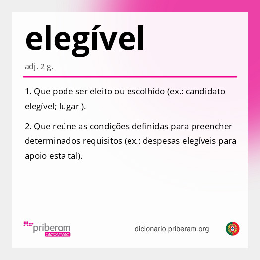elegível