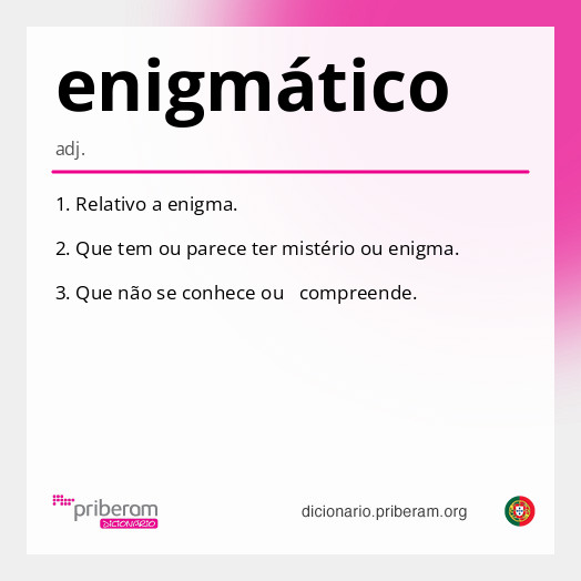 enigmático