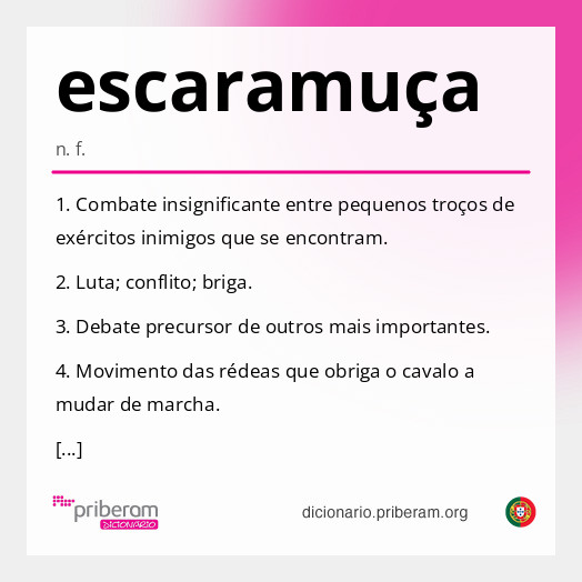escaramuça