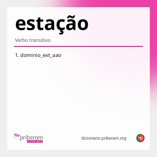 estação
