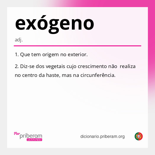 exógeno