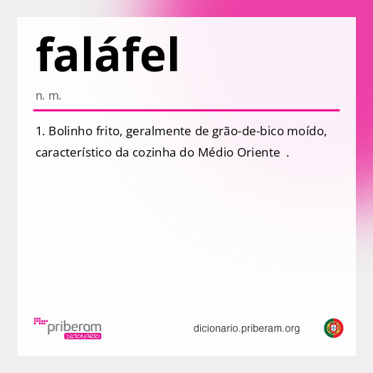 Significado de faláfel