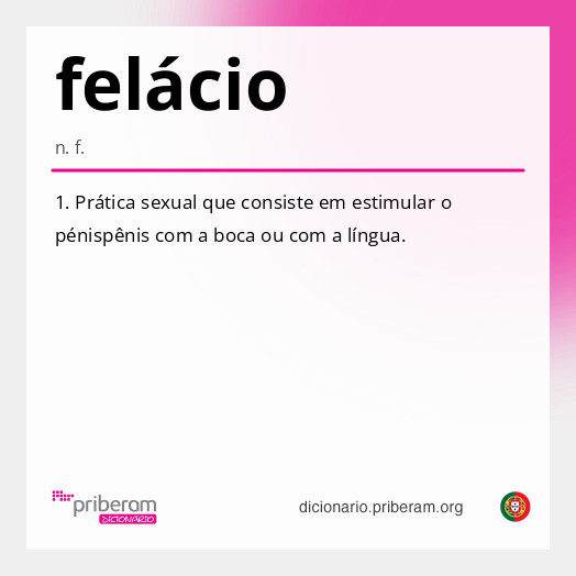 Significado de felácio