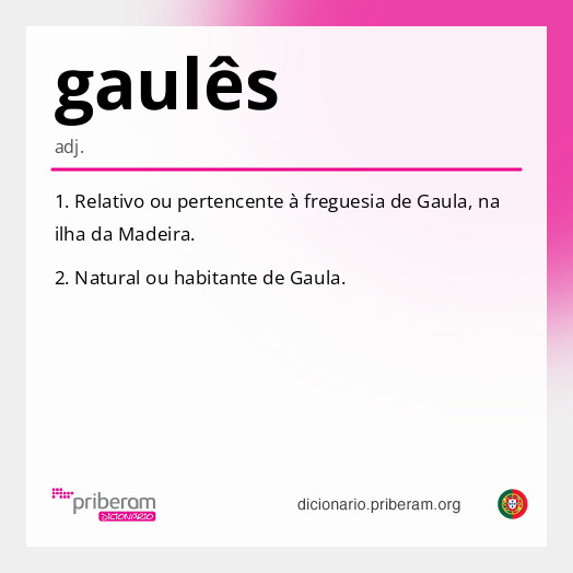 
   Significado de gaulês