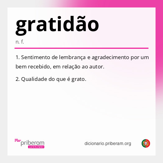 gratidão