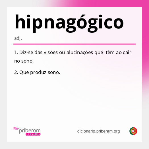 hipnagógico