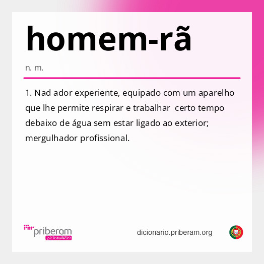 Significado de homem-rã
