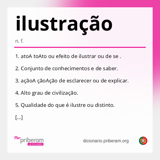 Significado de ilustração