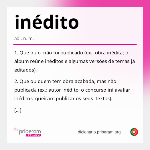 inédito