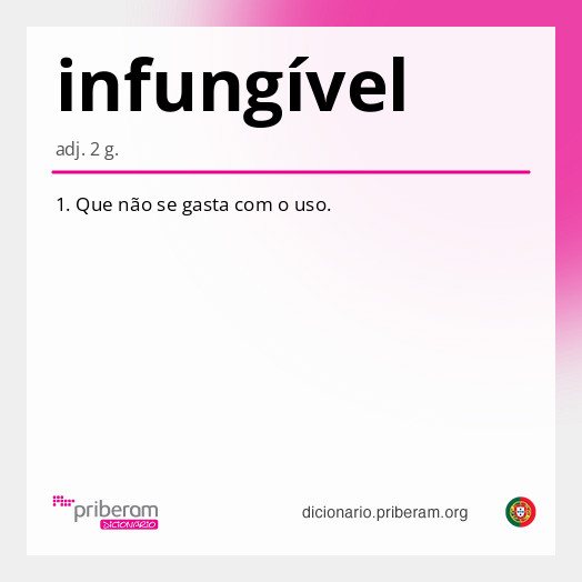 infungível