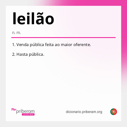 leilão
