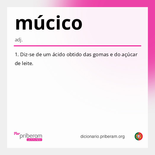 Significado de múcico
