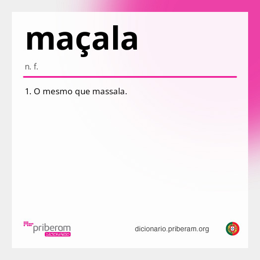 
   Significado de maçala