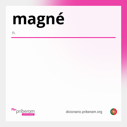 Significado de magné