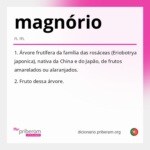 Significado de magnório