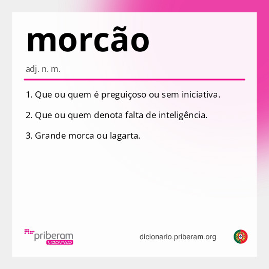 Significado de morcão