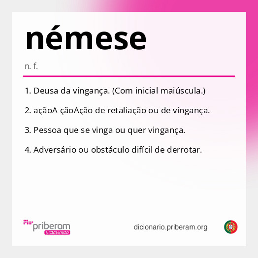 
   Significado de némese