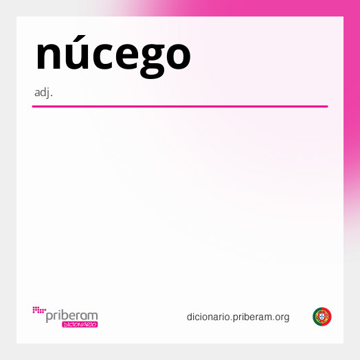 Significado de núcego